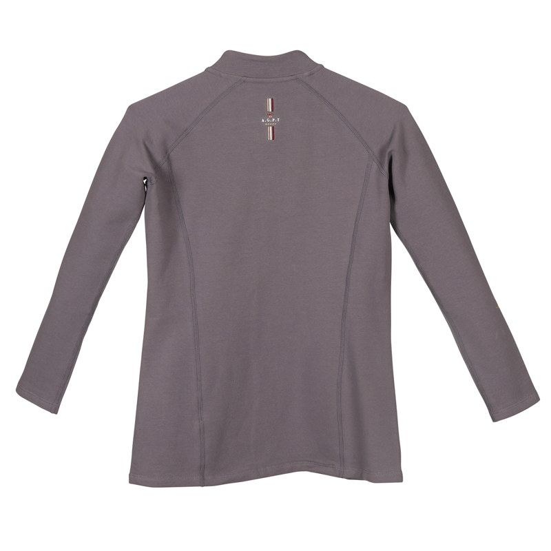 Aubrion Young Rider Team Midlayer - Grey-1